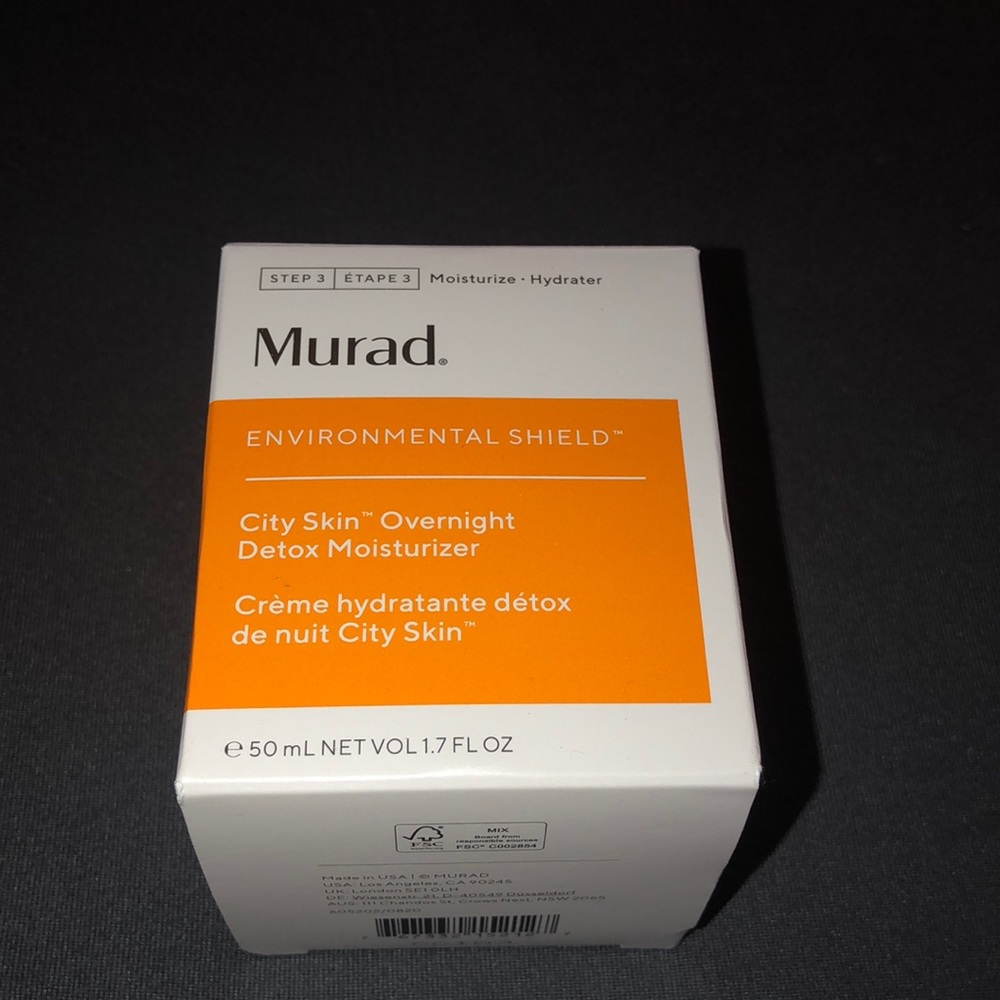 New In Box Murad Detox Moisturizer